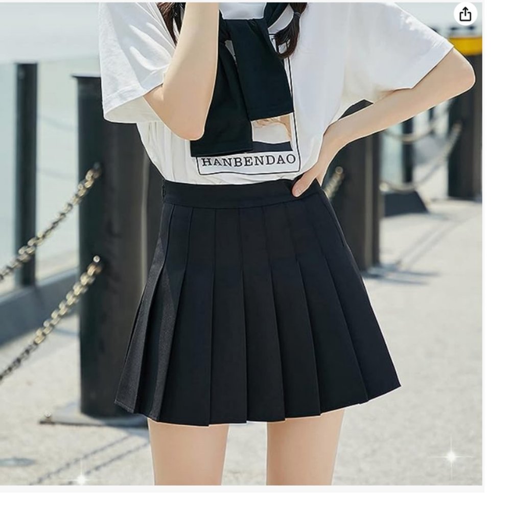 High Waisted Tennis Skirt - Picture 5 of 6